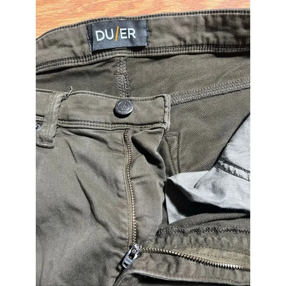 Du/er Men's N2X No Sweat Relaxed Taper Pants 36x32